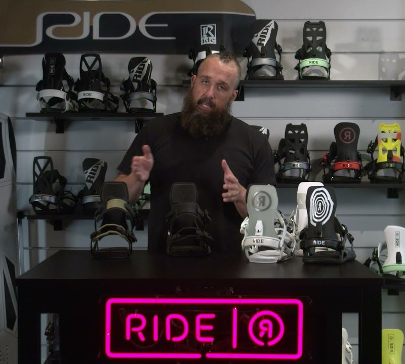 Snowboardové vázání RIDE A-6 bílé 12F1004.1.5 5