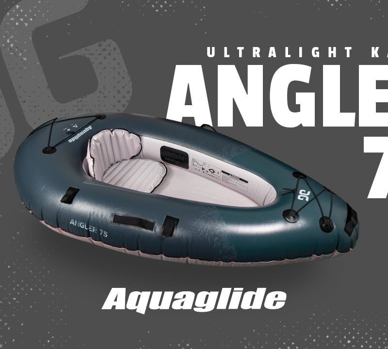Aquaglide Backwoods Angler 75 grey 584121108 Nafukovací kajak pro 1 osobu 9
