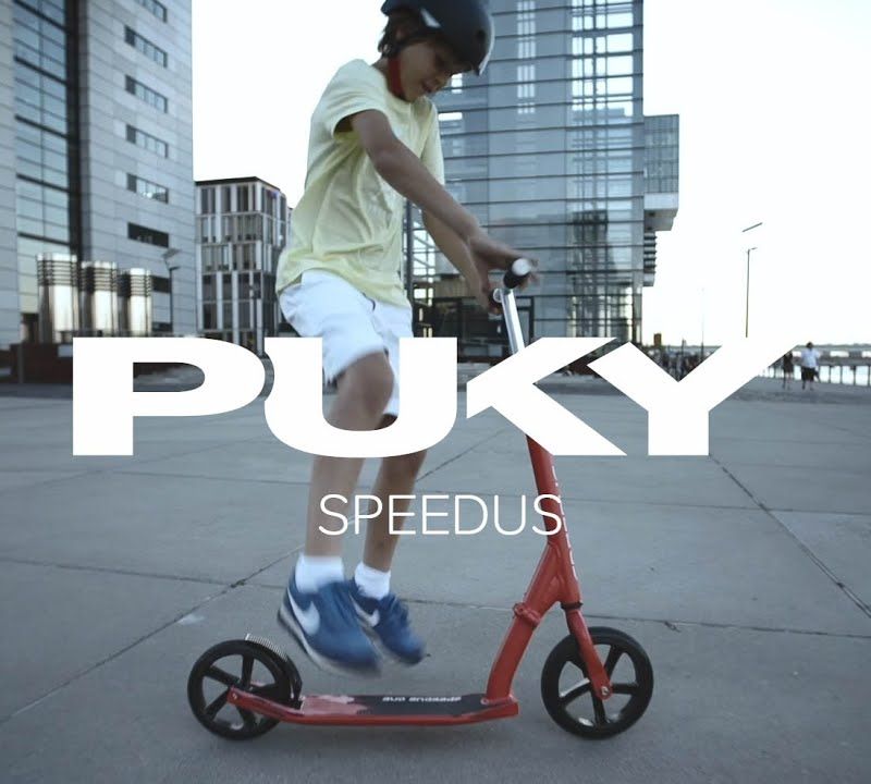 Dětská koloběžka PUKY SpeedUs ONE červená 5000 15