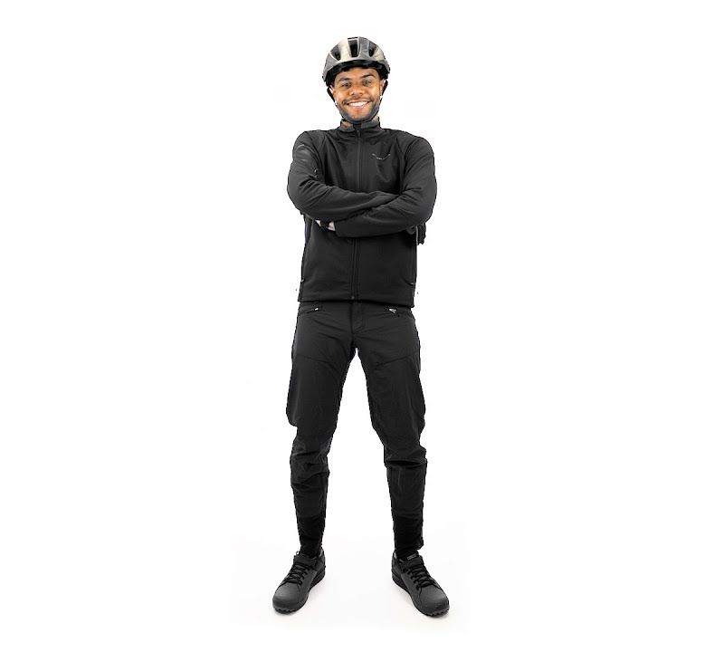 Pánská cyklistická bunda Endura Singletrack Softshell black 11