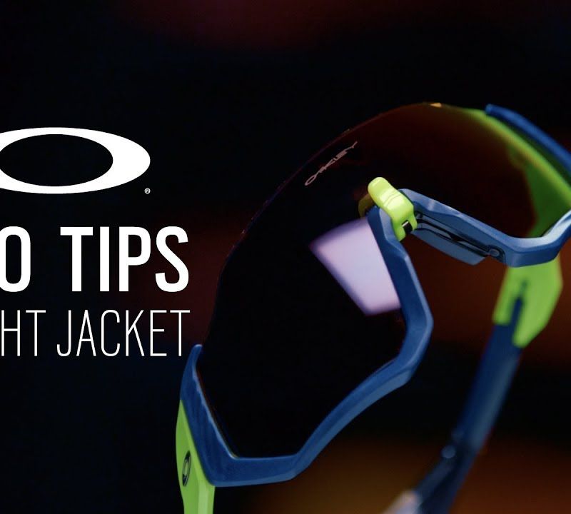 Cyklistické brýle Oakley Flight Jacket černé fialové 0OO9401 8