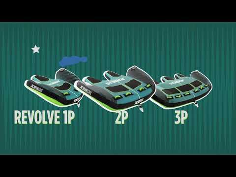 JOBE Revolve 2P tažný plovák modrý a zelený 230220001 6