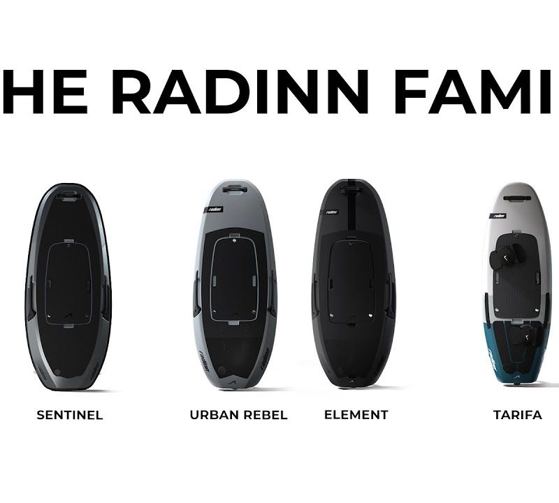 Elektrické prkno Radinn Freeride Element B kit G3 STD + STD batpk black 910085AA 17