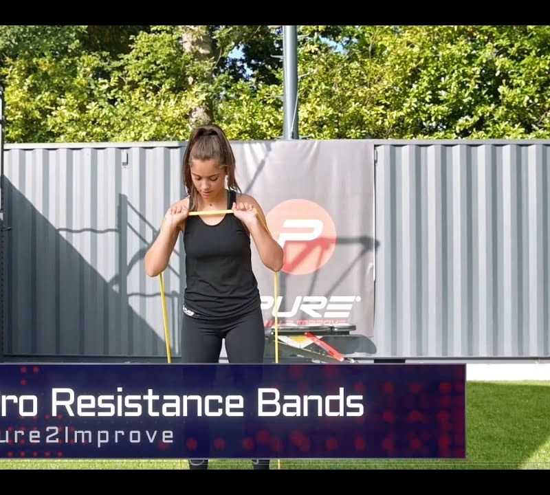 Posilovací guma Pure2Improve Pro Medium červená 2152 4