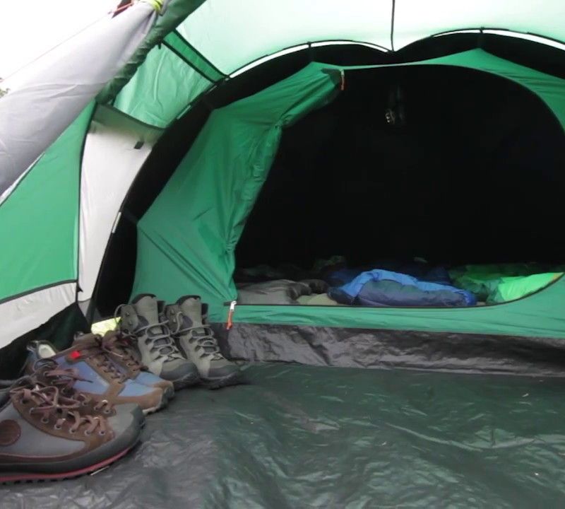 Kempinkový stan Coleman Kobuk Valley 3 Plus pro 3 osoby zelený 2000030280 9