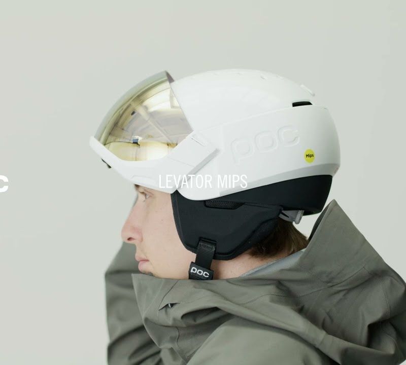Lyžařská helma POC Levator MIPS hydrogen white 15