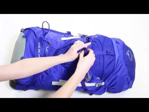Dámský trekingový batoh Osprey Ariel 55 l modrý 10002959 7
