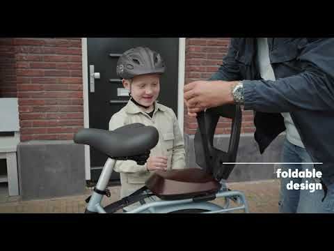 Zadní sedačka pro nosič bobike Junior One hnědá/černá 8010600001 4