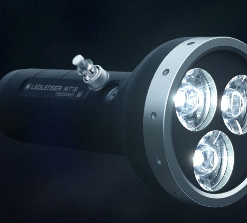 Svítilna Ledlenser MT18 černá 500847 7