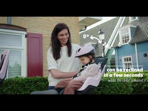Zadní sedlo pro nosič bobike Go RS pink/black 8012600004 12