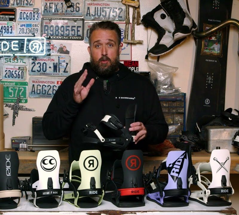 Pánské snowboardové vázání RIDE C-6 black 12G1005 11