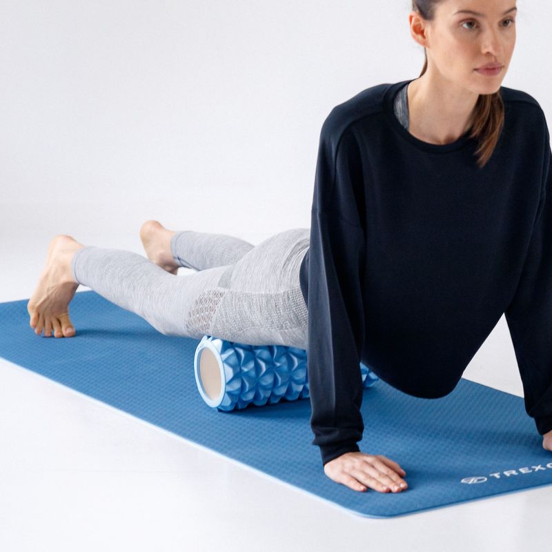 Masážní váleček XTREXO EVA PVC modrý MR-EV01N 5