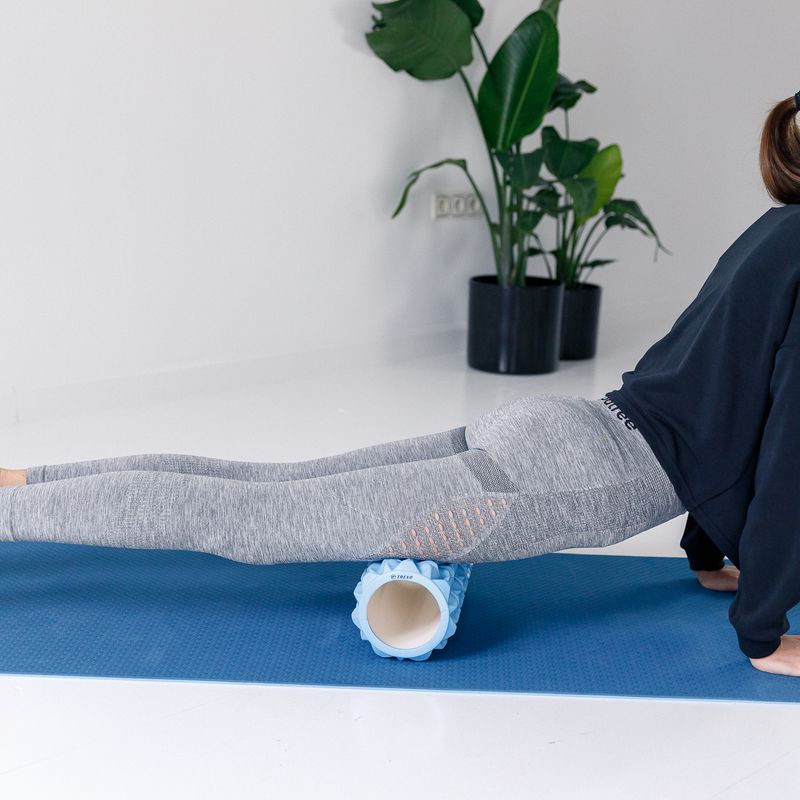 Masážní váleček XTREXO EVA PVC modrý MR-EV01N 8