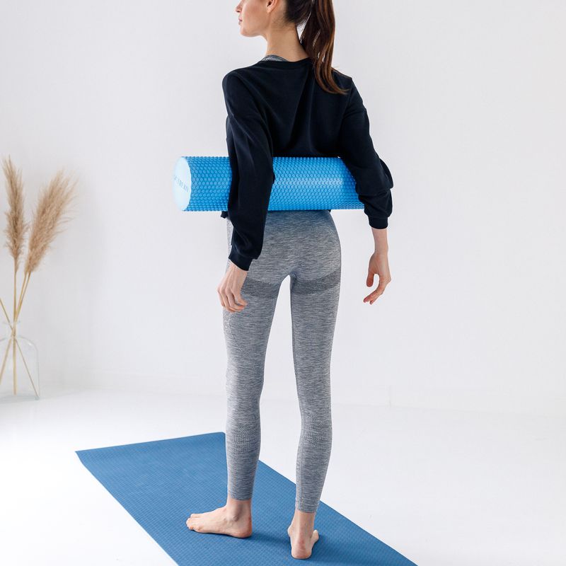 Masážní váleček XTREXO EVA modrý MR-EV03N 10