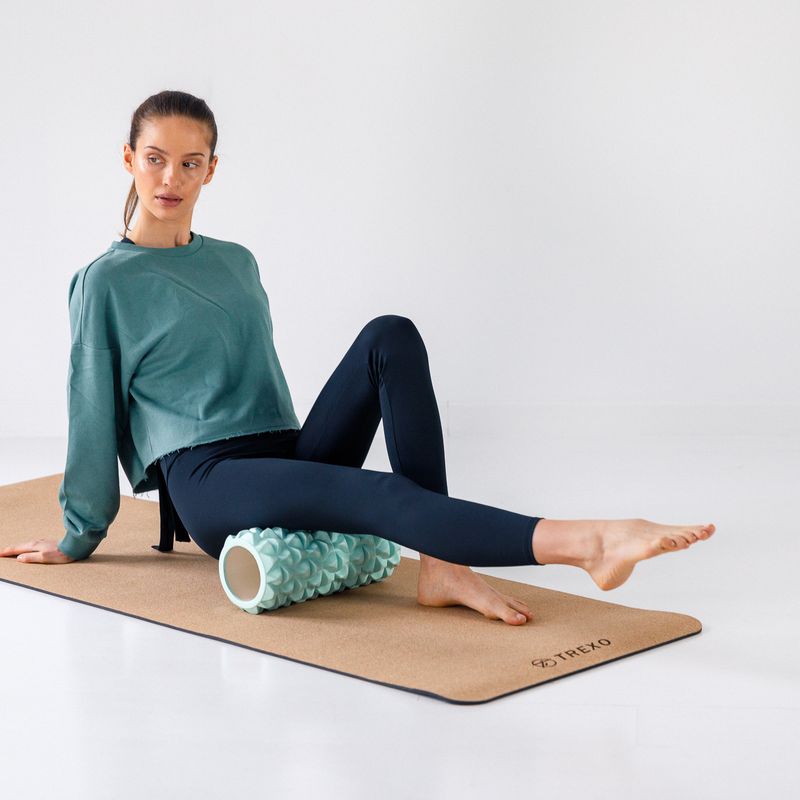 XTREXO EVA PVC masážní váleček zelený MR-EV01Z 3