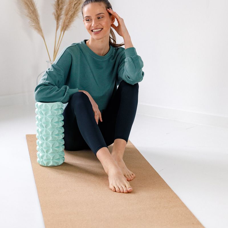 XTREXO EVA PVC masážní váleček zelený MR-EV01Z 8