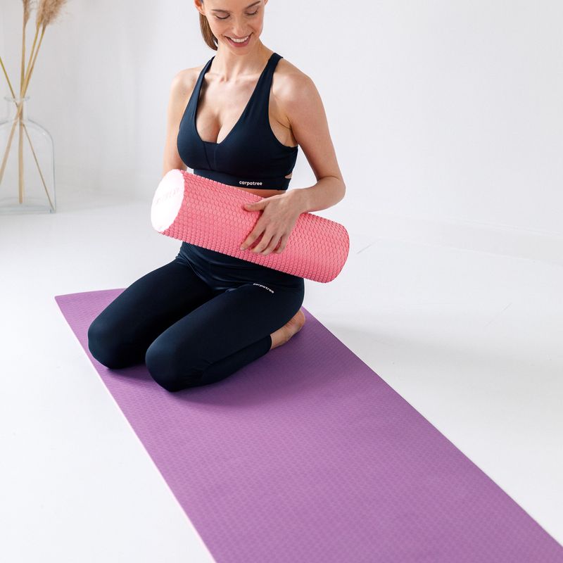 Masážní válec XTREXO EVA růžový MR-EV02C 13