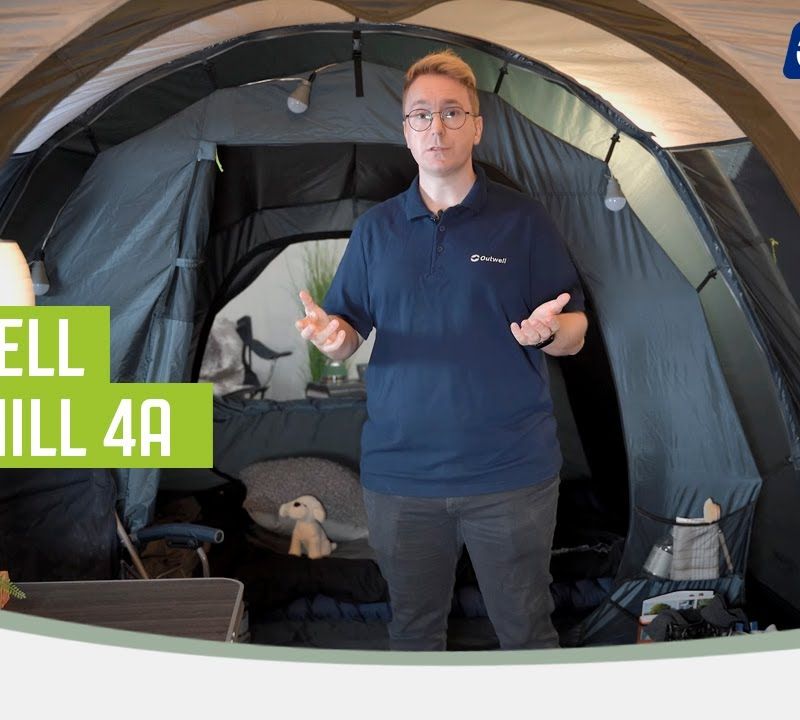 Outwell Starhill 4A kempinkový stan pro 4 osoby tmavě modrý 111302 12