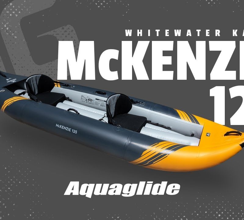 Aquaglide McKenzie 125 grey 584120129 Nafukovací kajak pro 2 osoby 8