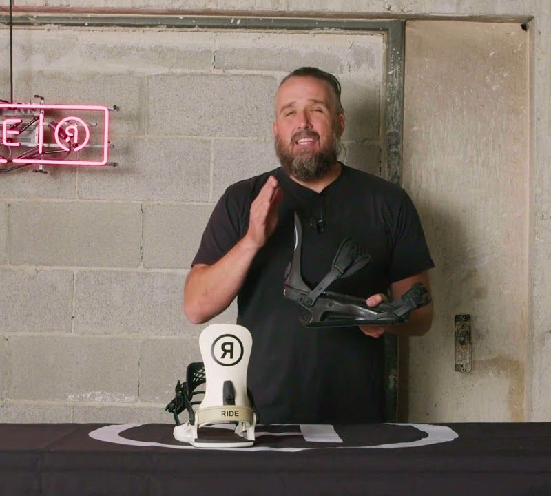 Pánské snowboardové vázání RIDE C-2 tan 6