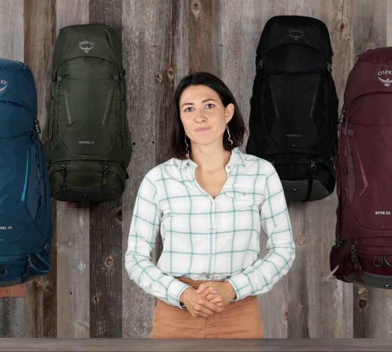 Pánský trekingový batoh Osprey Kestrel 38 l green 10004769 8