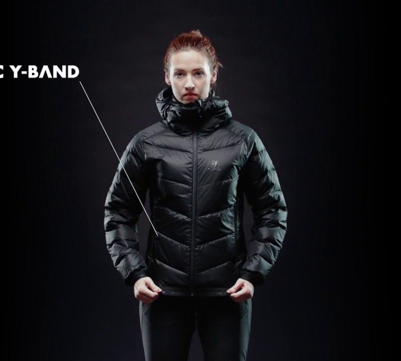 Dámská péřová bunda BLACKYAK Niata černá 181101700 10