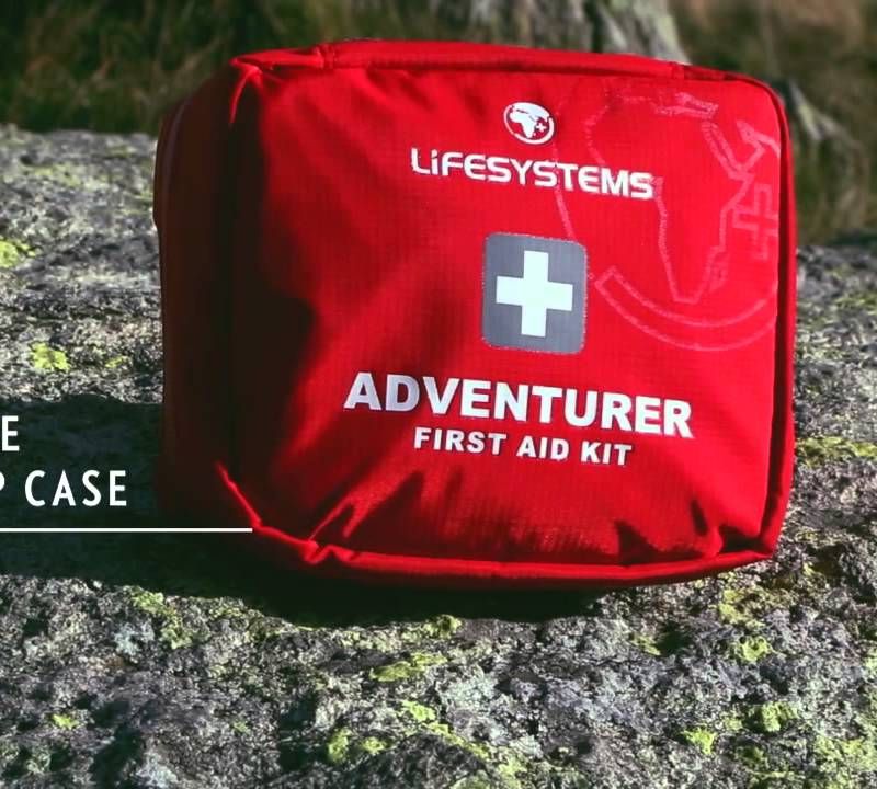 Cestovní lékárnička Lifesystems Solo Traveller First Aid Kit červená LM1065SI 5