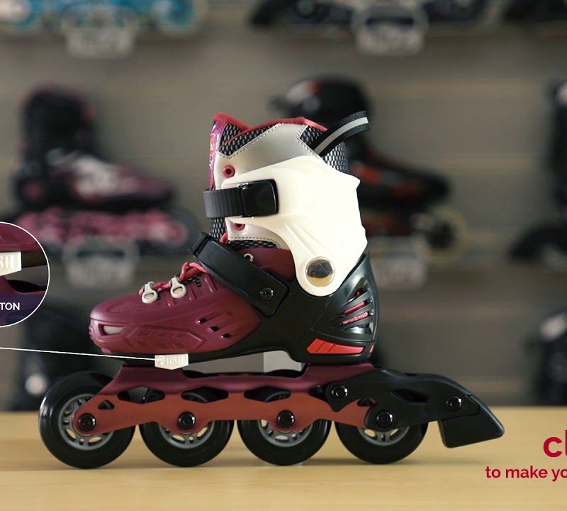 Dětské kolečkové brusle FILA J One black/red 14