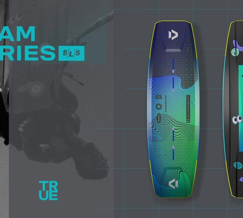 Kitesurfingová deska DUOTONE Kite TT Team Series SLS 2023 + finy WK 3.5 barvitá 44230-3423 9