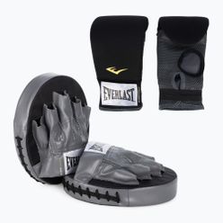 Boxerská souprava rukavice+ štíty Everlast Core Fitness Kit černá EV6760