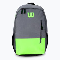 Tenisový batoh Wilson Team šedozelený WR8009903001