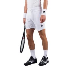 Pánské tenisové šortky HYDROGEN Tech bílé TC0000001