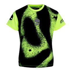 Dětské tenisové tričko HYDROGEN Spray Tech žluté TK0502724