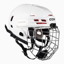 Dětská hokejová helma CCM Tacks 70 Combo bílý 4109867
