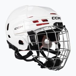 Dětská hokejová helma CCM Tacks 70 Combo bílý 4109872