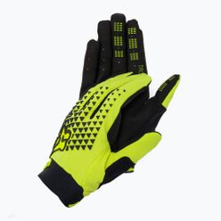 FOX Defend pánské cyklistické rukavice žluto-černé 27376_130