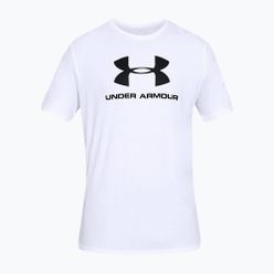 Under Armour Sportstyle Logo SS pánské tréninkové tričko bílé 1329590