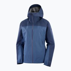 Dámská bunda do deště Salomon Outline GTX 2.5L  tmavě modrá LC1709700