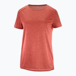 Salomon Outline Summer SS dámské trekové tričko červené LC1708900