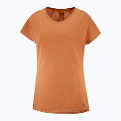 Salomon Essential Shaped SS dámské trekingové tričko oranžové LC1700900