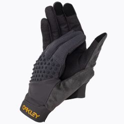 Pánské cyklistické rukavice Oakley Drop In MTB černé FOS900874