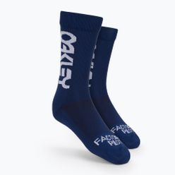 Oakley Factory Pilot MTB pánské cyklistické ponožky modré FOS900880