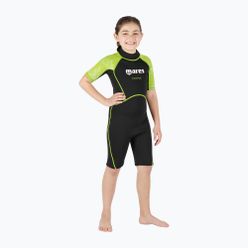 Dětský plavecký neopren Mares Shorty Manta 2 mm černo-zelený 412460