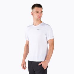 Pánské běžecké tričko Nike Dri-FIT Miler bílé CU5992