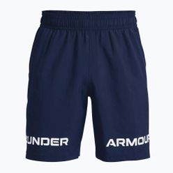 Under Armour UA Woven Graphic WM pánské tréninkové šortky tmavě modré 1361433-408