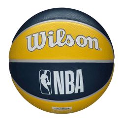 Basketbalový míč Wilson NBA Team Tribute Indiana Pacers, žlutý WTB1300XBIND