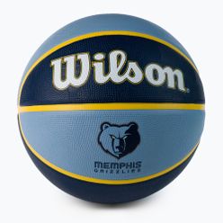Basketbalový míč Wilson NBA Team Tribute Memphis Grizzlies, tmavě modrý WTB1300XBMEM