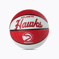 Wilson NBA Team Retro Mini Atlanta Hawks Basketball Red WTB3200XBATL
