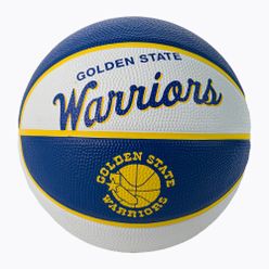 Basketbalový míč Wilson NBA Team Retro Mini Golden State Warriors, tmavě modrý WTB3200XBGOL