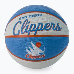 Wilson NBA Team Retro Mini Basketball Los Angeles Clippers modrý WTB3200XBLAC